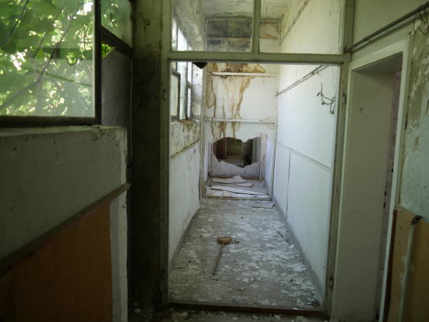 istock Enter Into Abandon Demolished House 1063461750