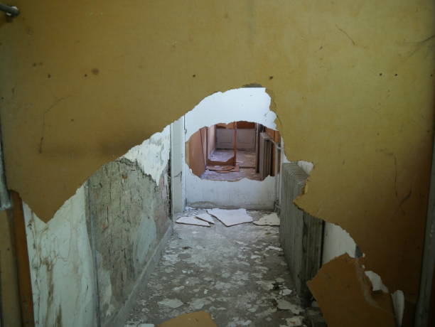 istock Enter Into Abandon Demolished House 1063461762