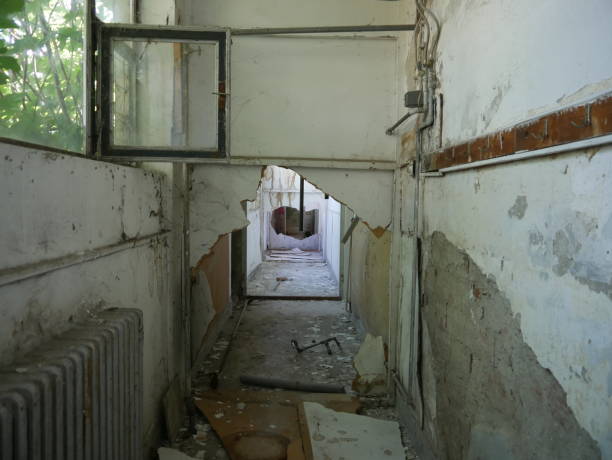 istock Enter Into Abandon Demolished House 1063461780