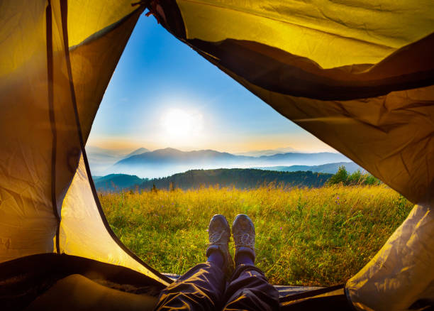 istock Sunrise over the hills in autumn 1063471724