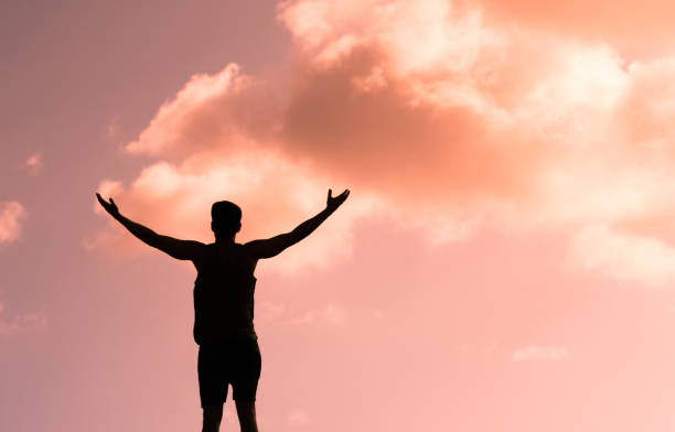 Success and victory concept.
