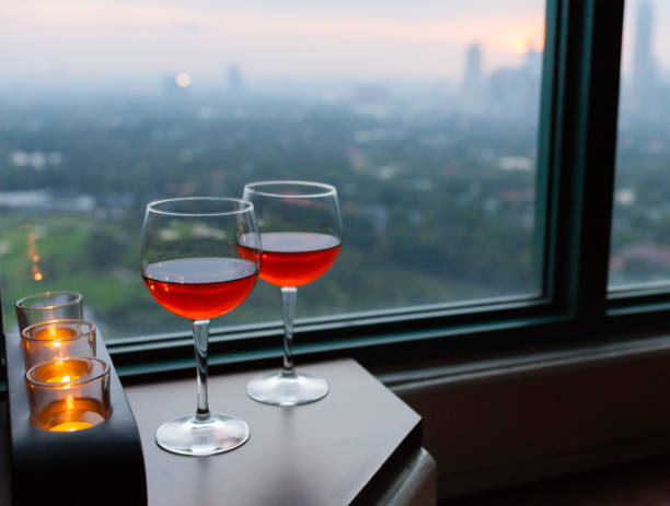 istock Glass of red wine 1063472378
