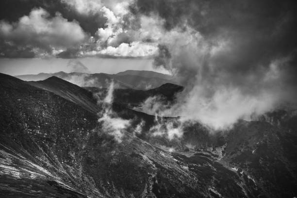 istock Mist rising up in the mountains 1063475292