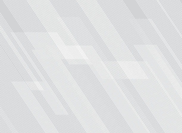 stockillustraties, clipart, cartoons en iconen met abstracte lijnen patroon technologie op de achtergrond wit verlopen. - op een rij