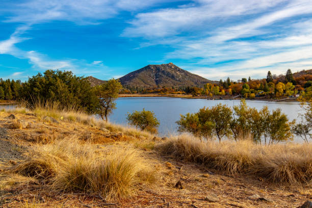 Lake Cuyamaca stock photo