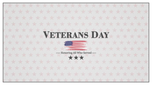 istock veterans day, November 11, honoring all who served, posters, modern design vector illustration 1063484722