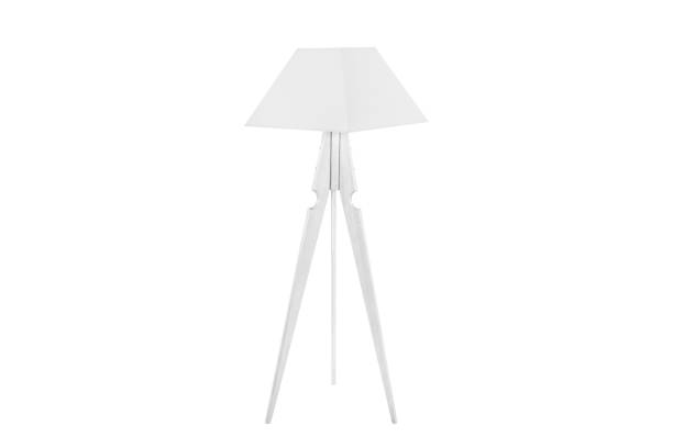 istock Decorative tripos standing light / FLOOR LAMP / LAMPSHADE isolated on white 1063498048
