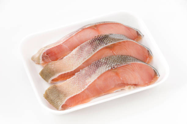 istock Raw White salmon fillets 1063502796