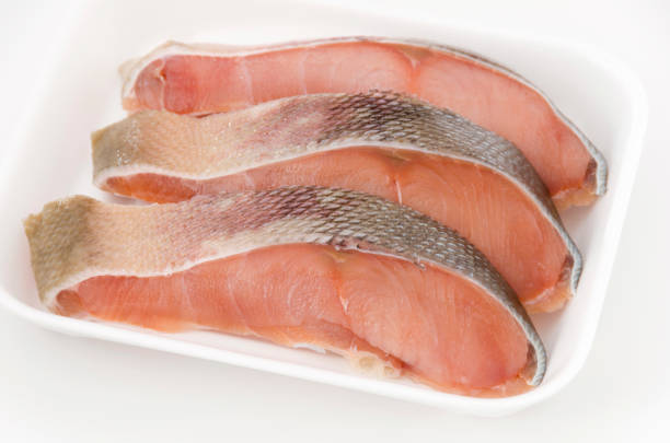 istock Raw White salmon fillets 1063502810
