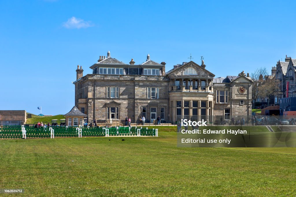 St Andrews Golf Club In St Andrews Scotland Stock Photo - Download Image  Now - British Open Golf Championship, Golf, Golf Course - iStock
