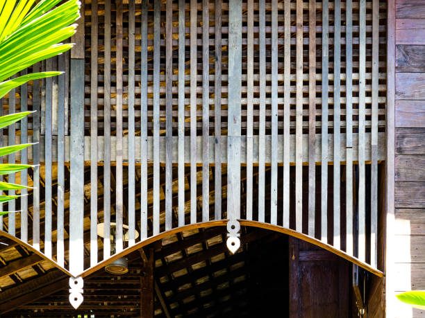 istock Lanna Thai Architecture Details #2 1063525618