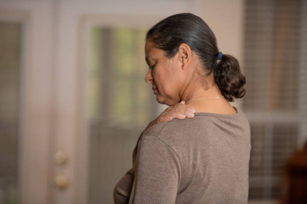 Shoulder Pain stock photo