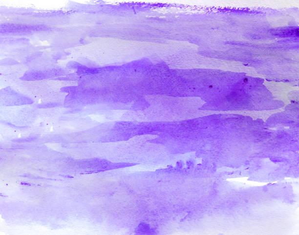 istock Purple watercolor background 1063566572