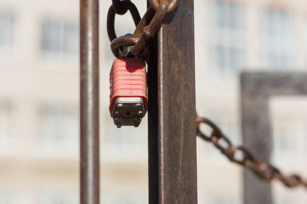 istock the castle hangs on the school fence during the holidays 1063583930