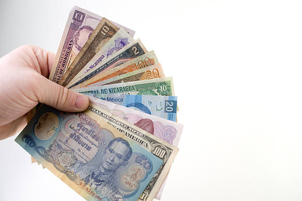 istock Hands Holding International Money 106359431