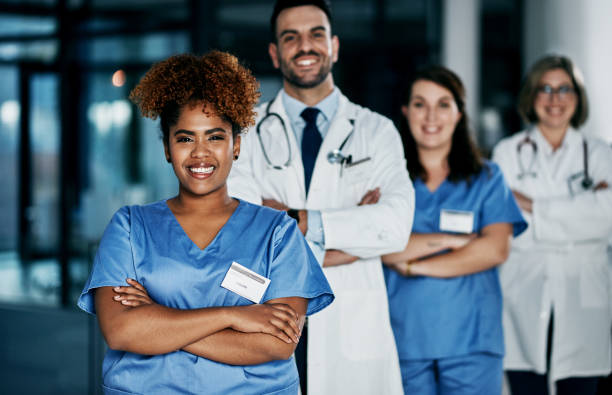 istock We're here for your health 1063595738