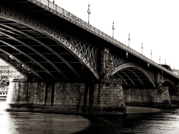istock detail of a Danube bridge at Budapest, Hungary 1063600962