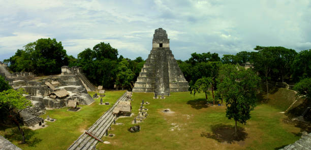 istock TIKAL Maya Ruins Guatemala Panorama 1063620260