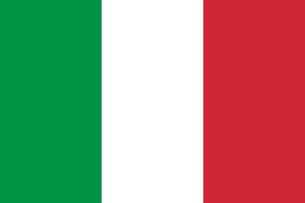 illustrations, cliparts, dessins animés et icônes de vecteur de drapeau italie - italian flag