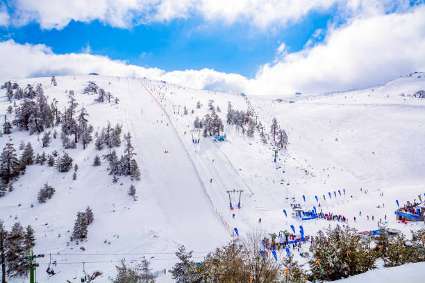 Kartalkaya Ski Resort, Bolu stock photo