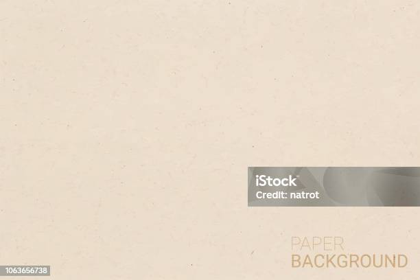 Brown Paper Texture Background Vector Illustration Eps 10 Stock Illustration - Download Image Now