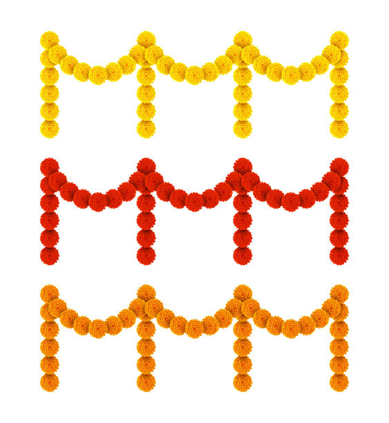 istock Happy pongal with Flower garland decoration toran 1063656792