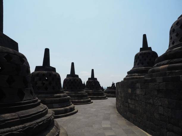 istock Holy place at Borobudur , Bali , Indonesia 1063657082
