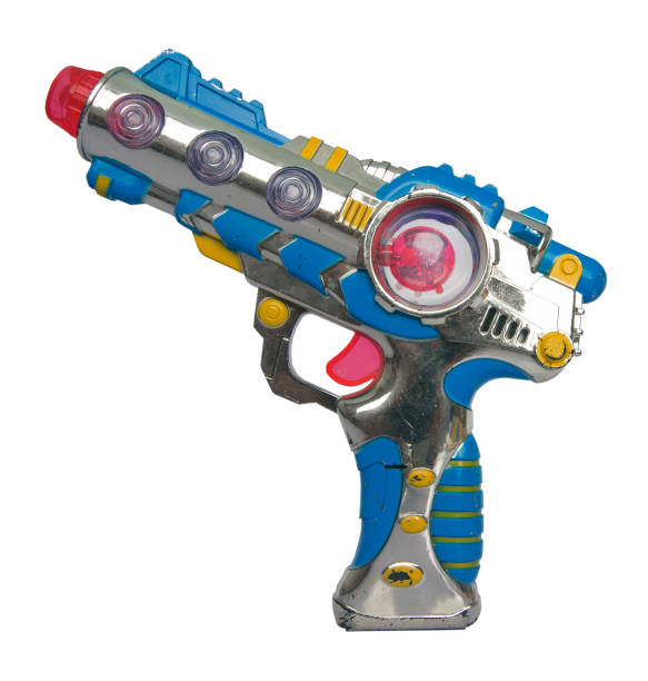istock retro toy ray gun on white 1063673236