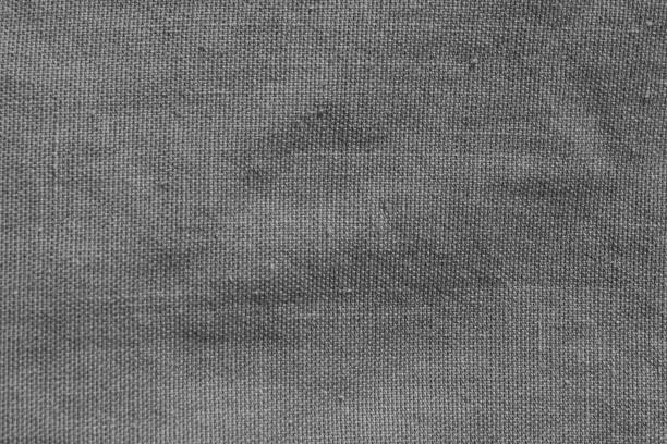 istock Cotton cloth texture in black and white 1063674272