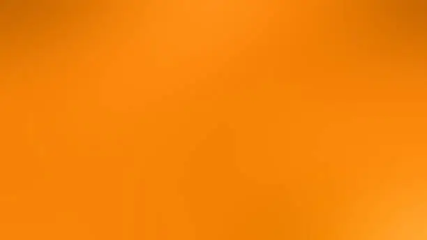 Gradient with Tangerine Orange color. Modern texture background, degrading fragments, smooth shape transition and changing shade.
