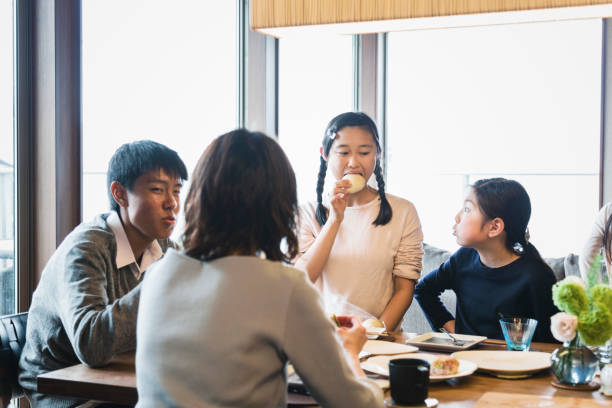 istock Multi family having lunch at home 1063686290