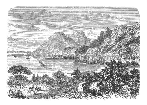 Illustration off a Surrounding of Thermopylae