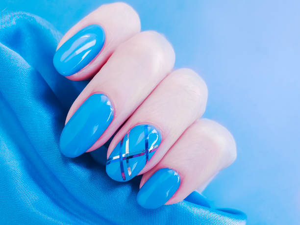 istock female hand manicure, silk 1063694178