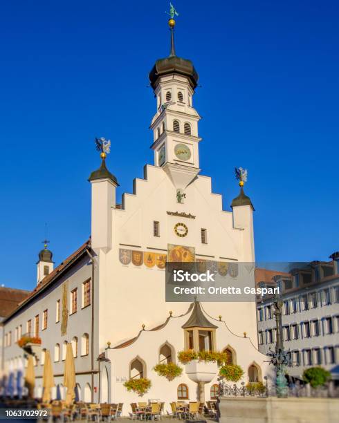 Kempten Town Hall Market Square Stock Photo - Download Image Now