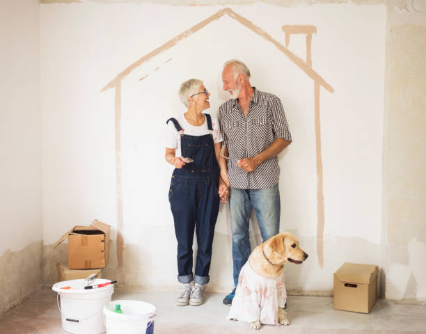 istock Couple remodeling their home 1063710468