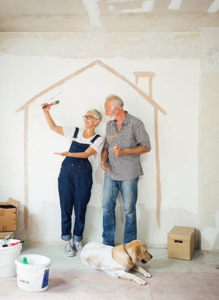 istock Couple remodeling their home 1063710510