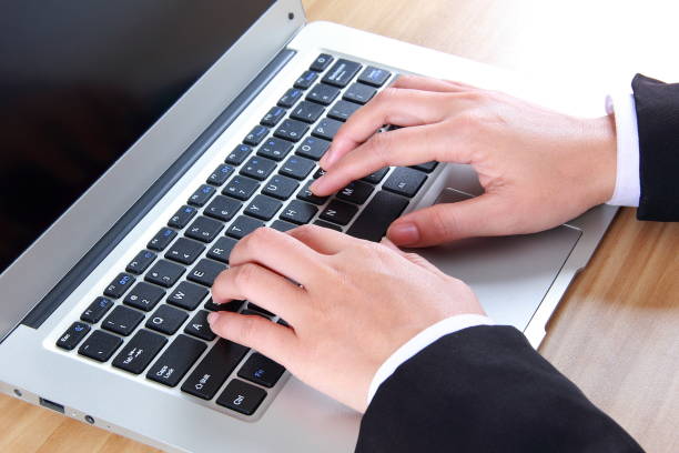 istock Businesswoman using laptop 1063713200