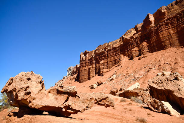 istock Red Rock formation at Capit0l Reef National Park 1063715384