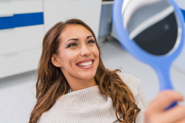 istock Admiring her own smile 1063716260