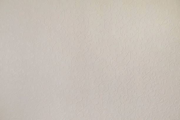 istock Floral white wallpaper background texture 1063718694