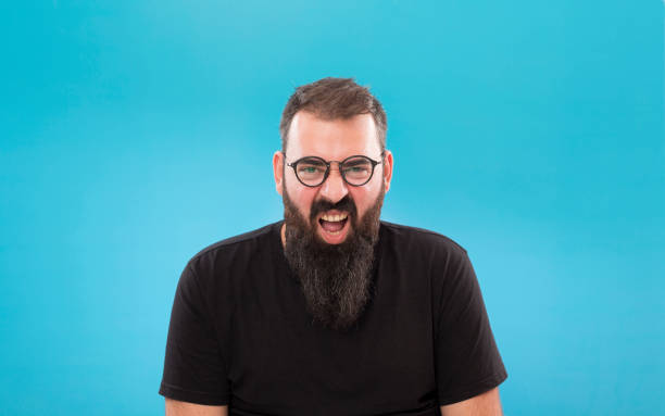 istock Portrait of Young Bearded Man 1063720956
