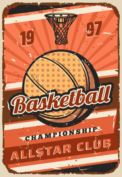 istock Basketball sport game ball, basket and hoop 1063722130