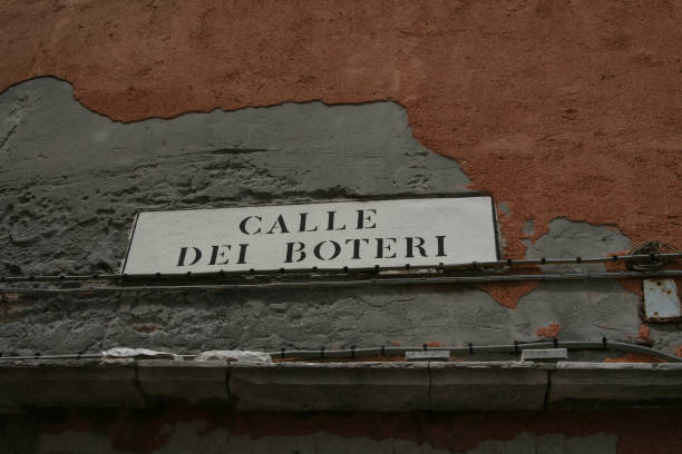 istock Venice, street plate 1063723566