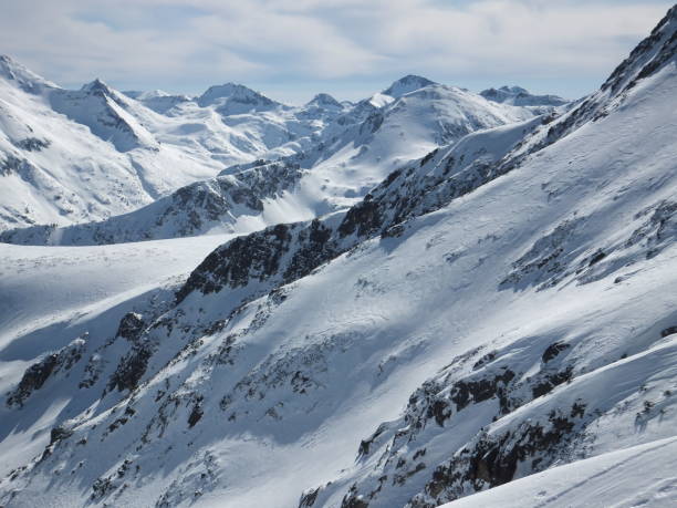 istock Winter Panorama from Todorka peak, Pirin Mountain, Bulgaria 1063725188