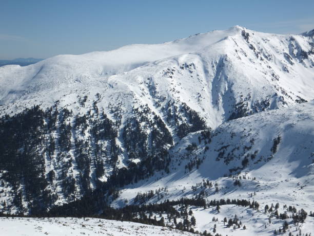istock Winter Panorama from Todorka peak, Pirin Mountain, Bulgaria 1063725190