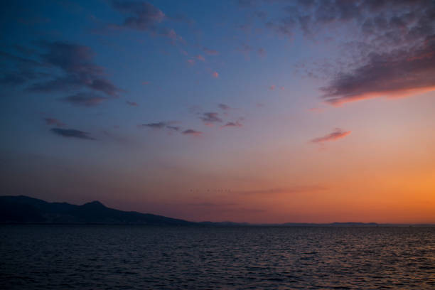 istock Turkey, the Aegean Sea Sunset time 1063727190