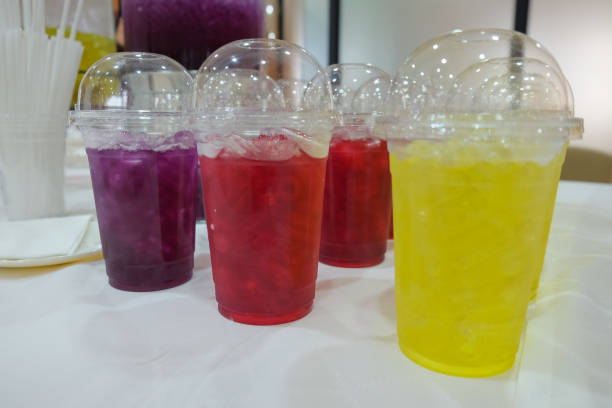 istock Thai herbal drinks at conference meeting. Herb drink for refreshment. 1063728874
