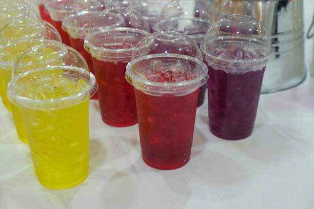 istock Thai herbal drinks at conference meeting. Herb drink for refreshment. 1063728898