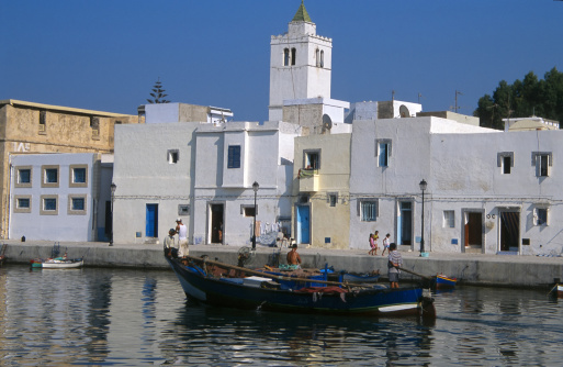 Fishing boat in Bizerte, Tunisia