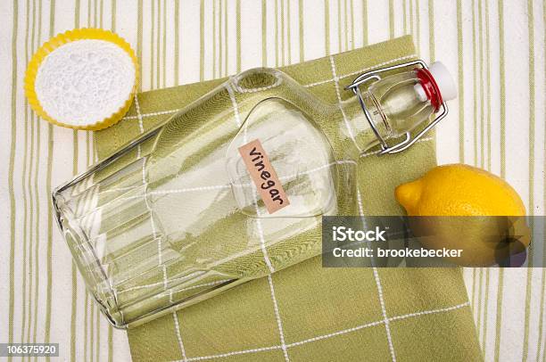 Natural Cleaning With Lemons Baking Soda And Vinegar Stock Photo - Download Image Now